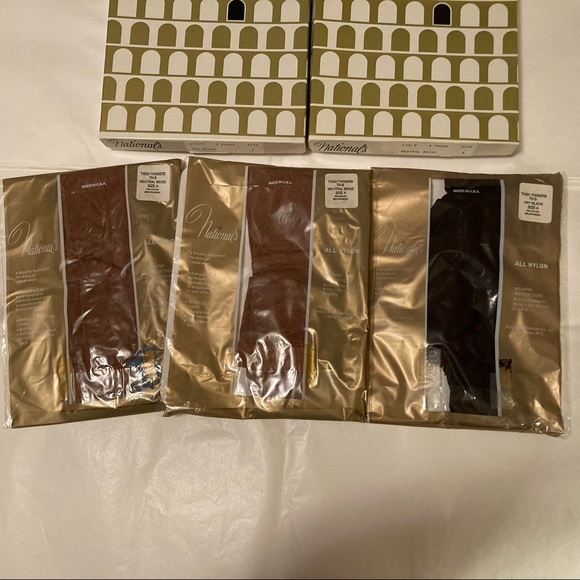 National Pantyhose 3 Pairs NIB - Picture 2 of 8